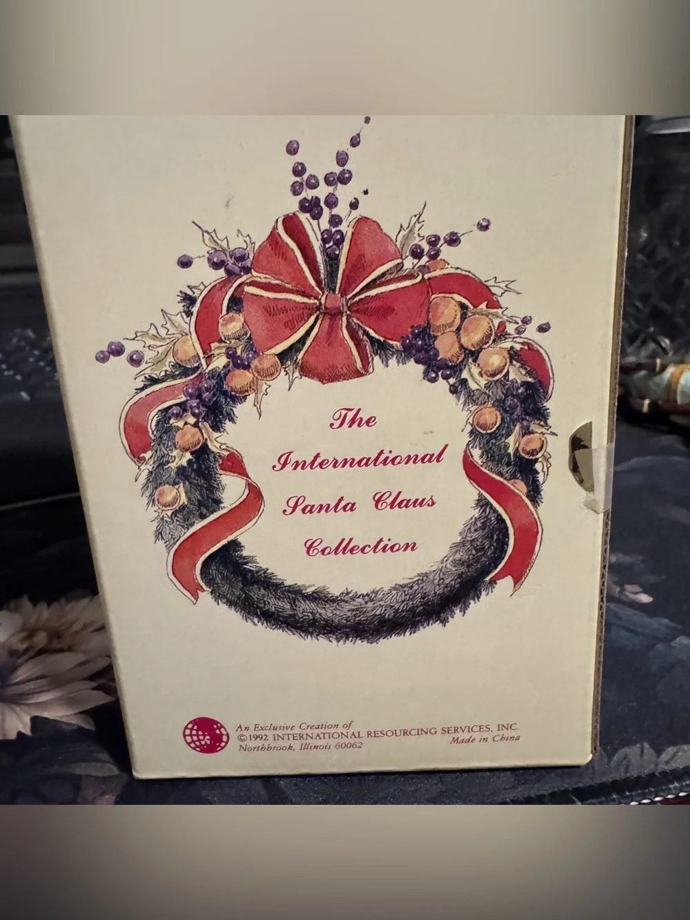 1992 International Santa Claus Collection United States Figurine w/ Original Box